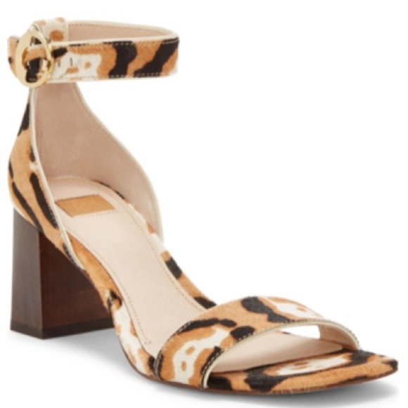 NWT Gabrie Ankle Strap Sandal
LOUISE ET CIE sz 6 calf hair - Picture 1 of 16